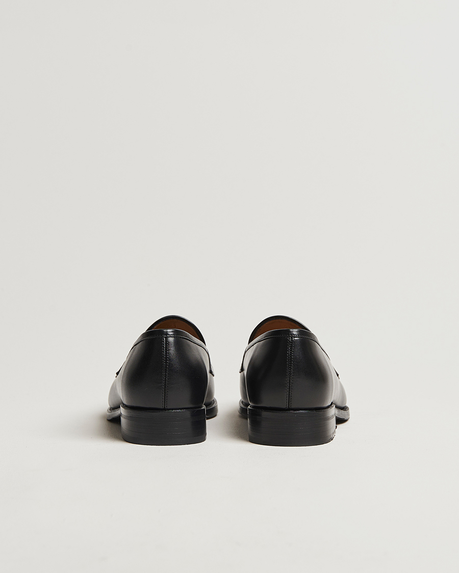 Mies | Loaferit | Oscar Jacobson | Penny Loafers Black