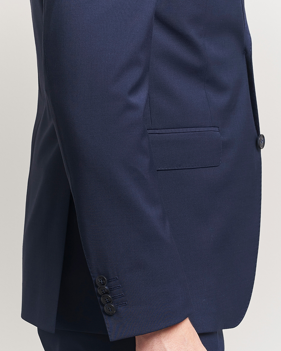 Mies | Pikkutakit | Oscar Jacobson | Ego Wool Blend Blazer Navy