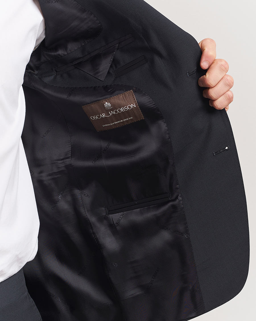 Mies | Pikkutakit | Oscar Jacobson | Ego Wool Blend Blazer Black
