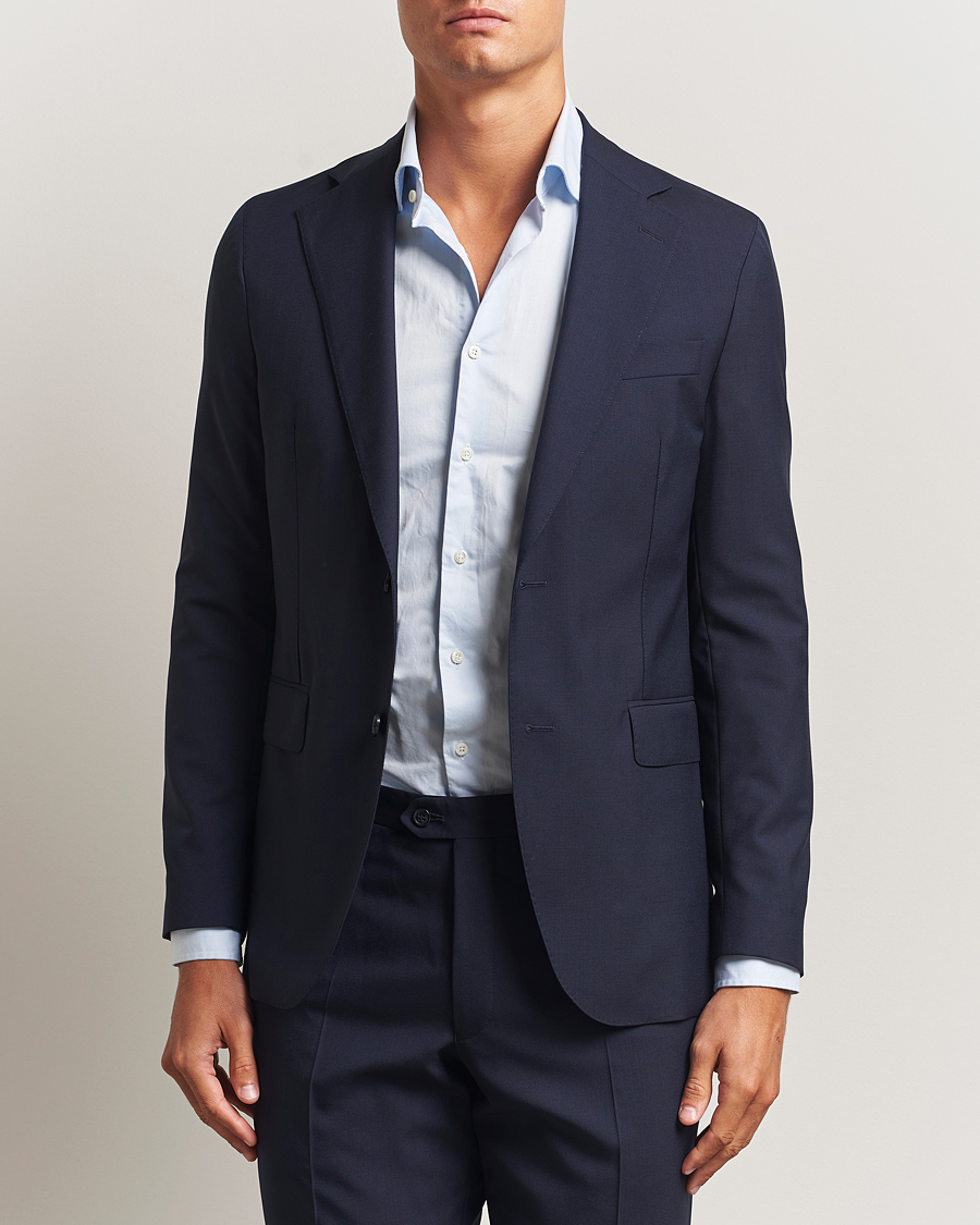 Mies | Pikkutakit | Oscar Jacobson | Ego Wool Blazer Blue