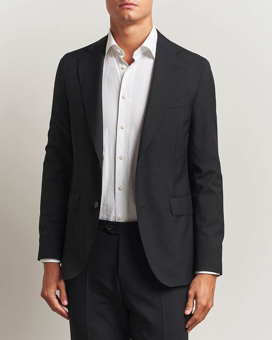 Mies | Pikkutakit | Oscar Jacobson | Ego Wool Blazer Black