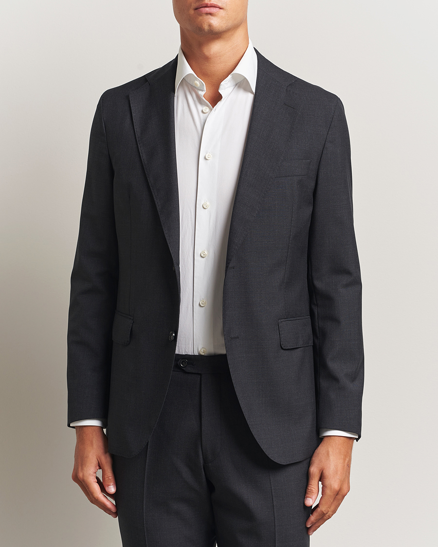 Mies | Pikkutakit | Oscar Jacobson | Fogerty Wool Blazer Grey
