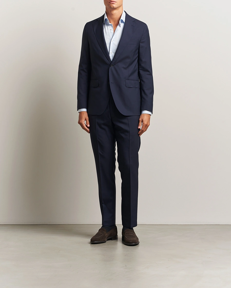 Mies | Pikkutakit | Oscar Jacobson | Fogerty Wool Blazer Blue