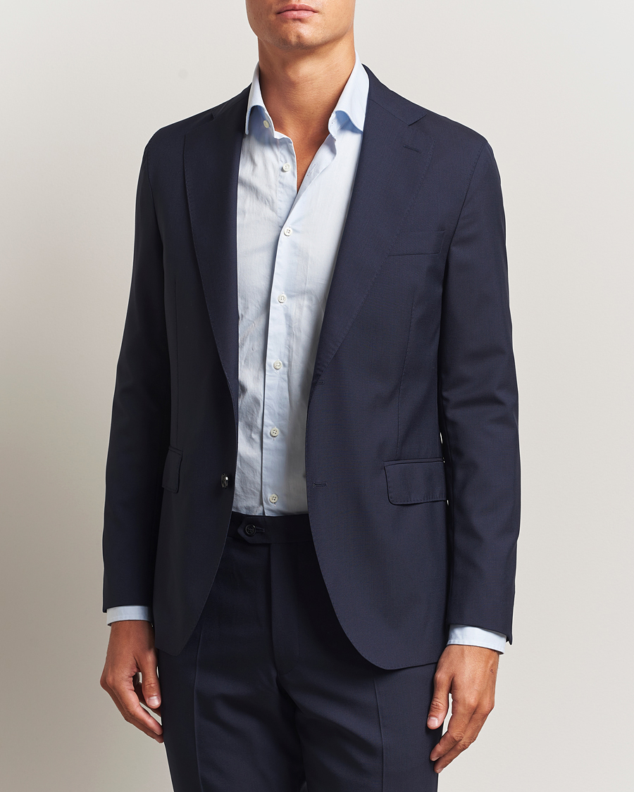 Mies | Pikkutakit | Oscar Jacobson | Fogerty Wool Blazer Blue