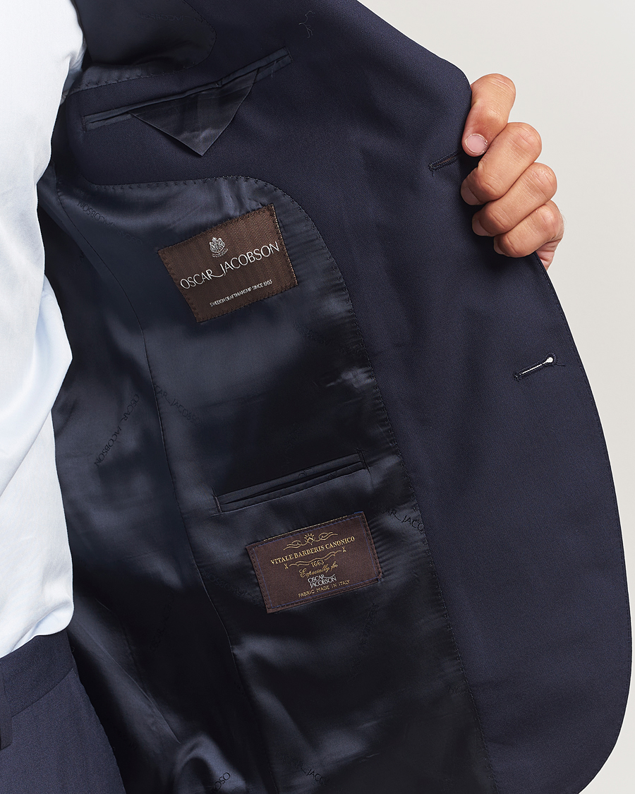 Mies | Pikkutakit | Oscar Jacobson | Fogerty Wool Blazer Blue