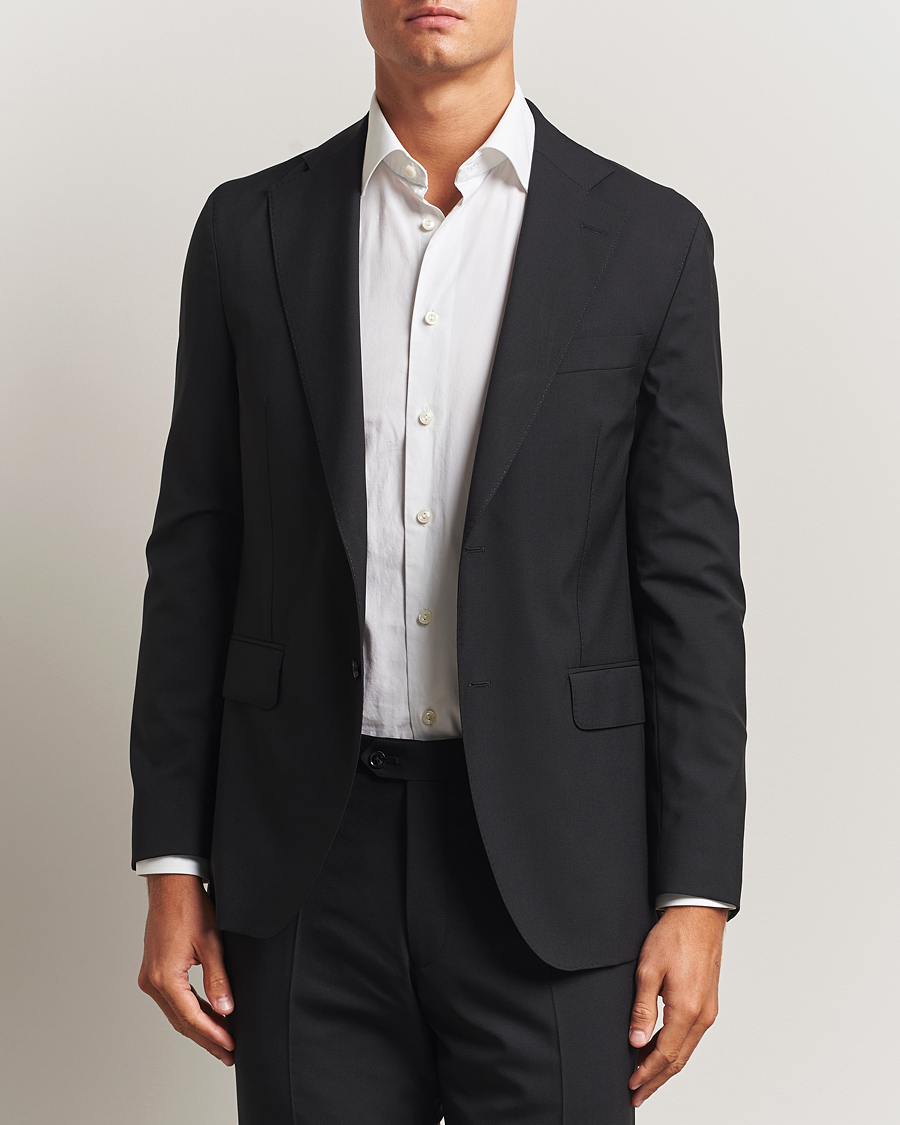 Mies | Pikkutakit | Oscar Jacobson | Fogerty Wool Blazer Black