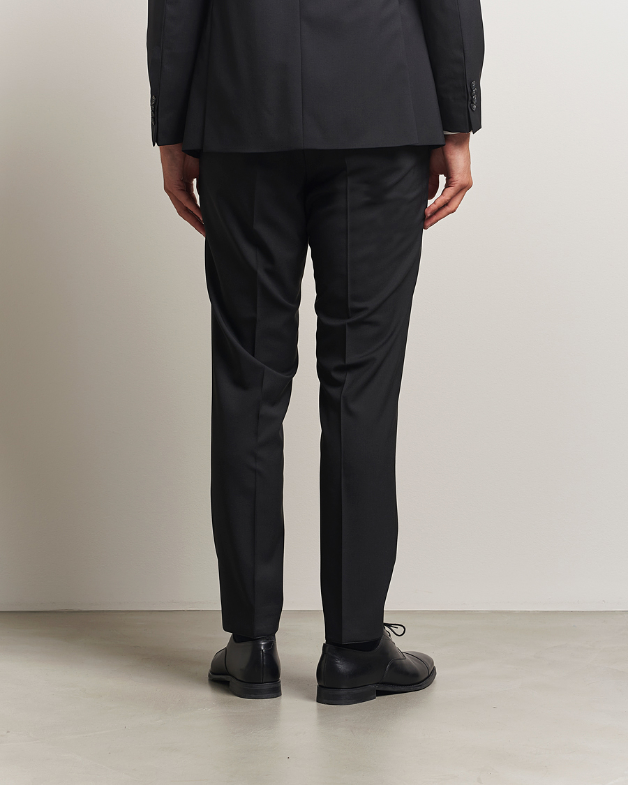 Mies | Housut | Oscar Jacobson | Dandy Wool Trousers Black
