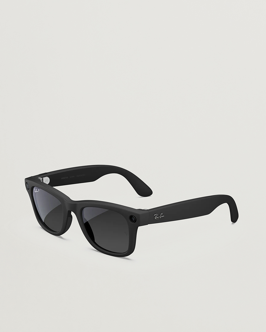 Mies | Aurinkolasit | Ray-Ban | Wayfarer Meta 50 Sunglasses Matte Black
