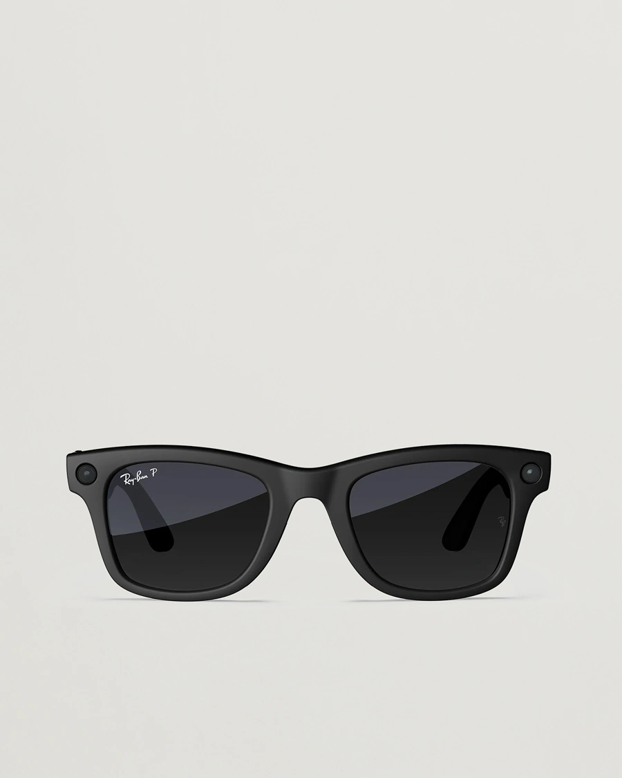 Mies | Aurinkolasit | Ray-Ban | Wayfarer Meta 53 Sunglasses Matte Black