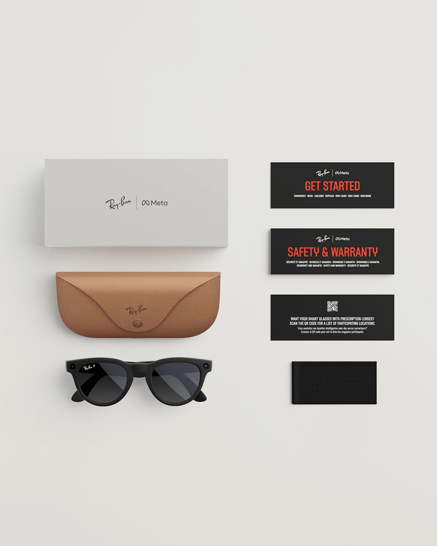 Mies | Aurinkolasit | Ray-Ban | Headliner Meta Sunglasses Matte Black