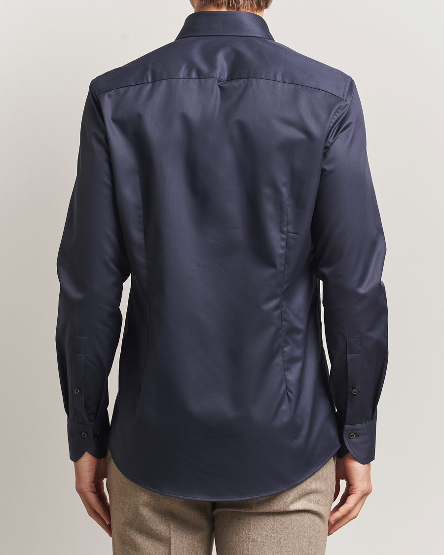 Mies | Kauluspaidat | Stenströms | Slimline Extreme Cut Away Shirt Navy