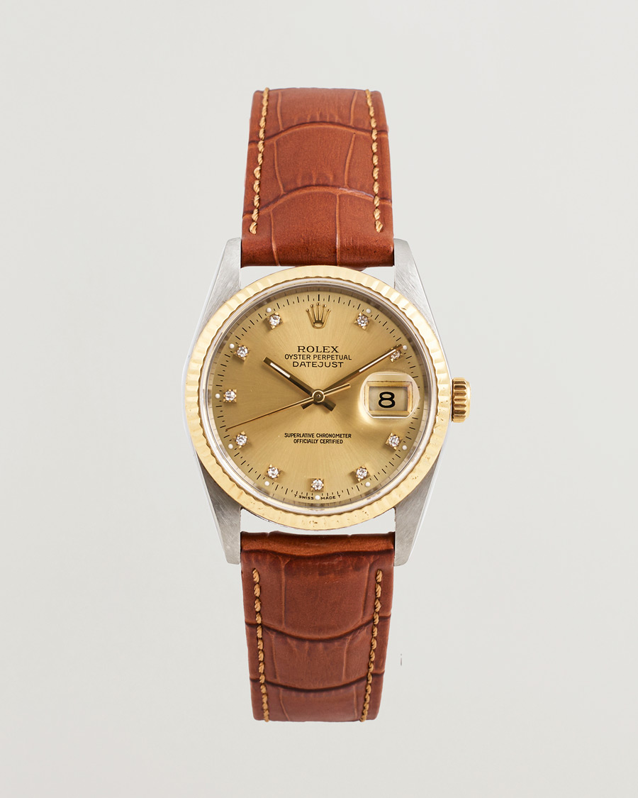 Mies | Rolex Pre-Owned Datejust 36 G/S Diamant  | Rolex Pre-Owned | Datejust 36 G/S Diamant 