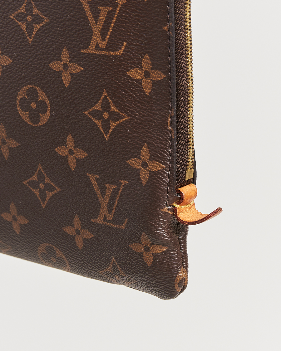 Mies | Louis Vuitton Pre-Owned Posh Document Bag Monogram | Louis Vuitton Pre-Owned | Posh Document Bag Monogram