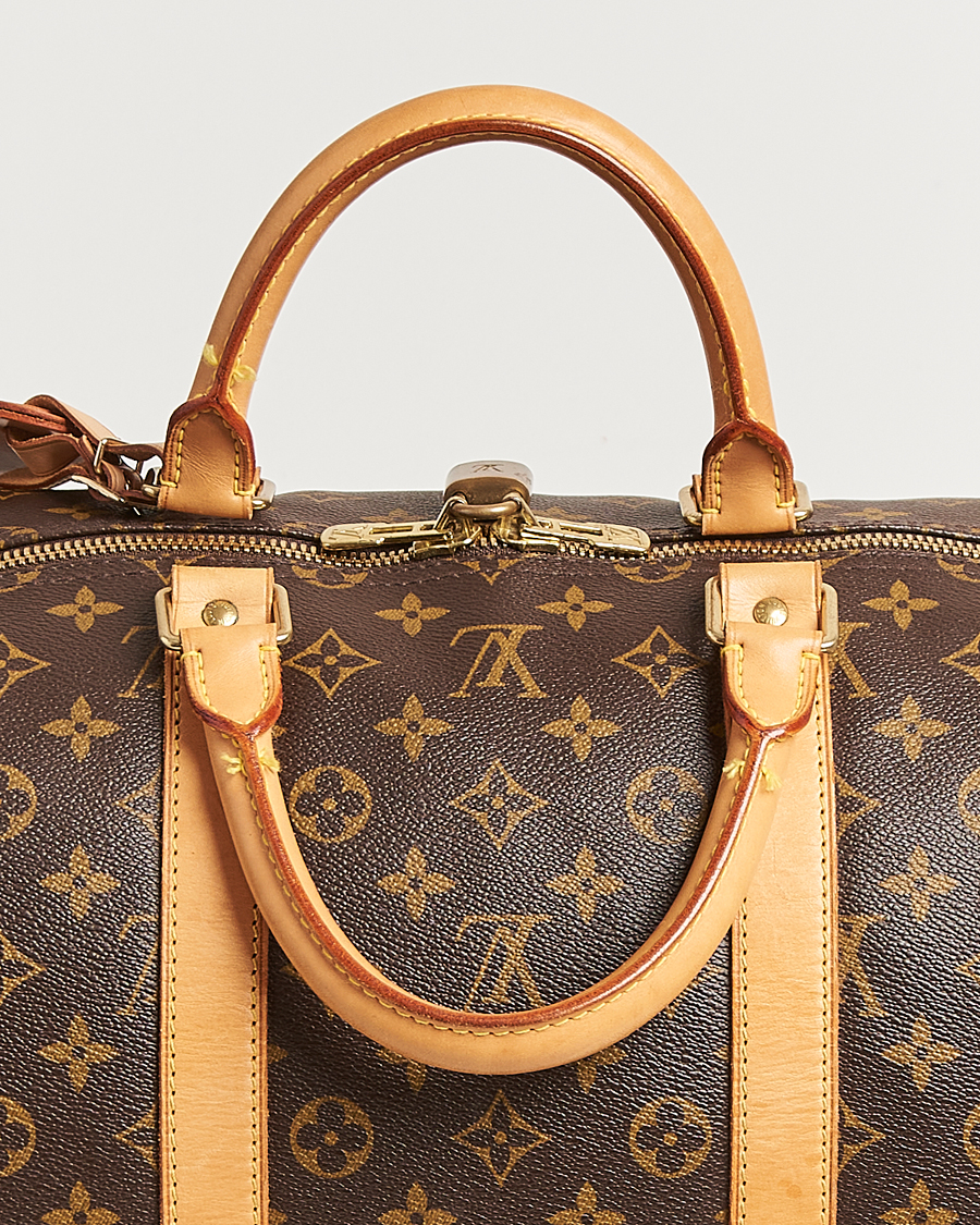 Mies | Louis Vuitton Pre-Owned Keepall Bandouliére 55 Monogram | Louis Vuitton Pre-Owned | Keepall Bandouliére 55 Monogram