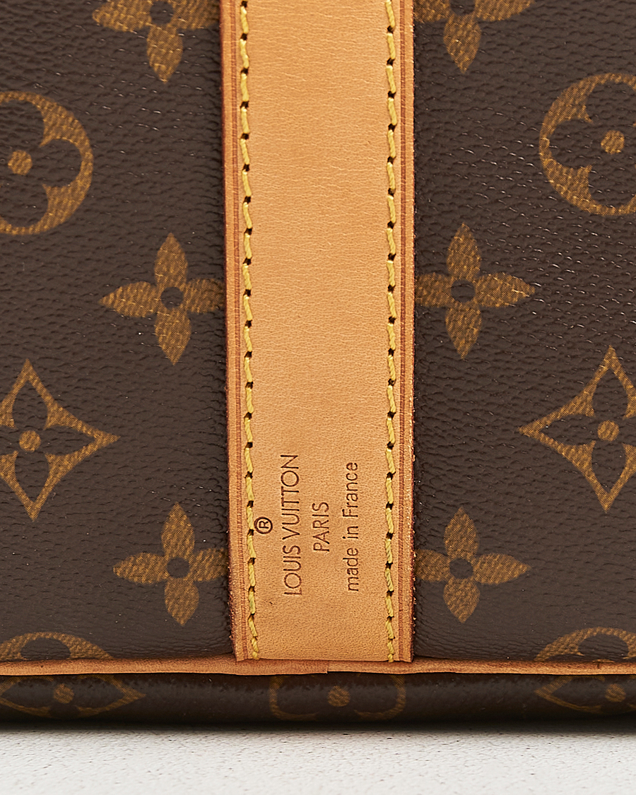 Mies | Louis Vuitton Pre-Owned Keepall Bandouliére 55 Monogram | Louis Vuitton Pre-Owned | Keepall Bandouliére 55 Monogram