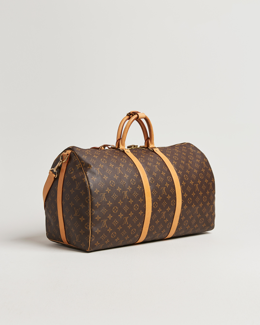 Mies | Louis Vuitton Pre-Owned Keepall Bandouliére 55 Monogram | Louis Vuitton Pre-Owned | Keepall Bandouliére 55 Monogram