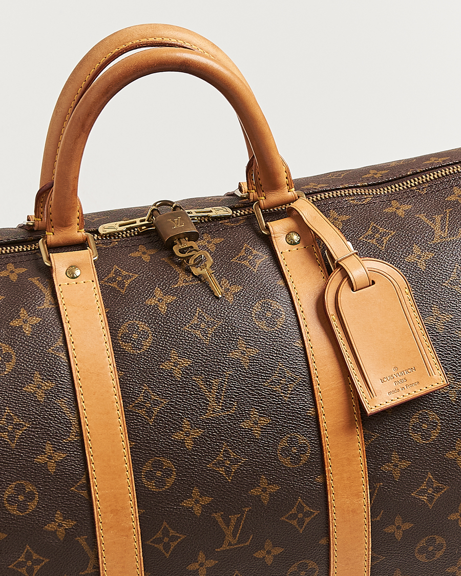 Mies | Louis Vuitton Pre-Owned Keepall Bandouliére 55 Monogram | Louis Vuitton Pre-Owned | Keepall Bandouliére 55 Monogram