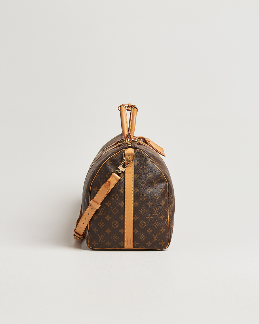 Mies | Louis Vuitton Pre-Owned Keepall Bandouliére 55 Monogram | Louis Vuitton Pre-Owned | Keepall Bandouliére 55 Monogram