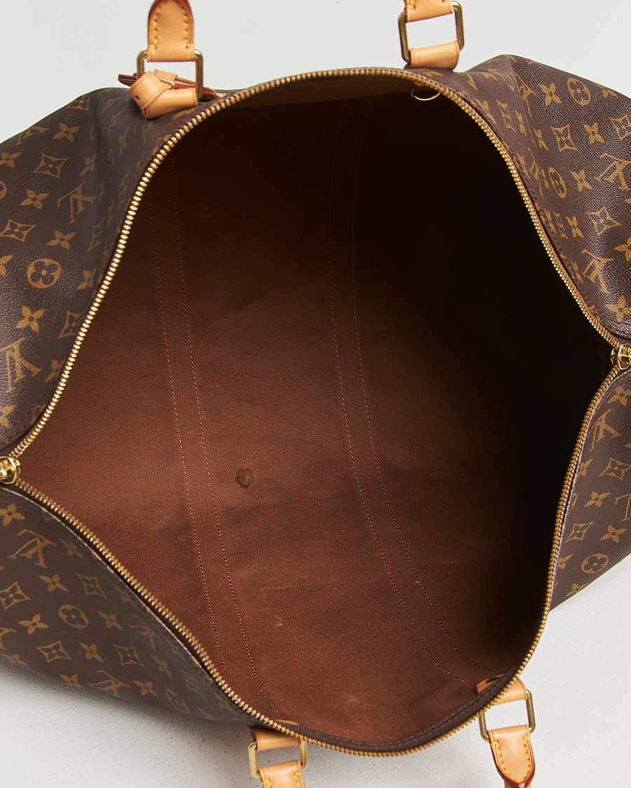 Mies | Louis Vuitton Pre-Owned Keepall Bandouliére 55 Monogram | Louis Vuitton Pre-Owned | Keepall Bandouliére 55 Monogram