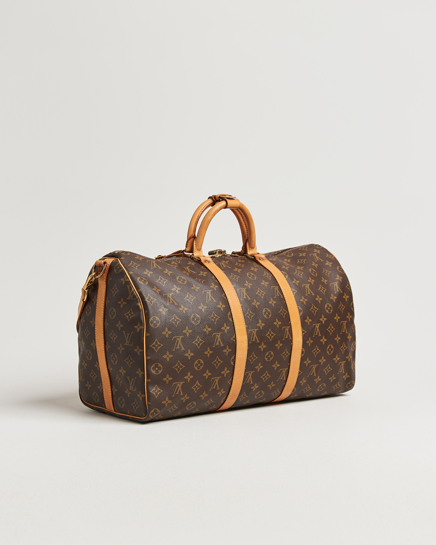 Mies | Louis Vuitton Pre-Owned Keepall Bandouliére 50 Monogram | Louis Vuitton Pre-Owned | Keepall Bandouliére 50 Monogram