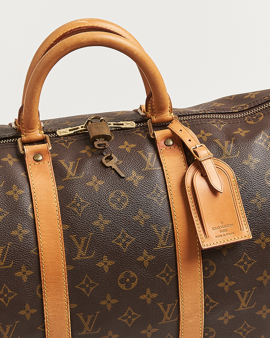 Mies | Louis Vuitton Pre-Owned Keepall Bandouliére 50 Monogram | Louis Vuitton Pre-Owned | Keepall Bandouliére 50 Monogram