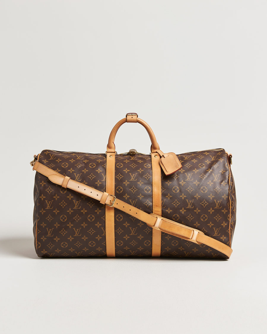 Mies | Louis Vuitton Pre-Owned Keepall Bandouliére 55 Monogram | Louis Vuitton Pre-Owned | Keepall Bandouliére 55 Monogram