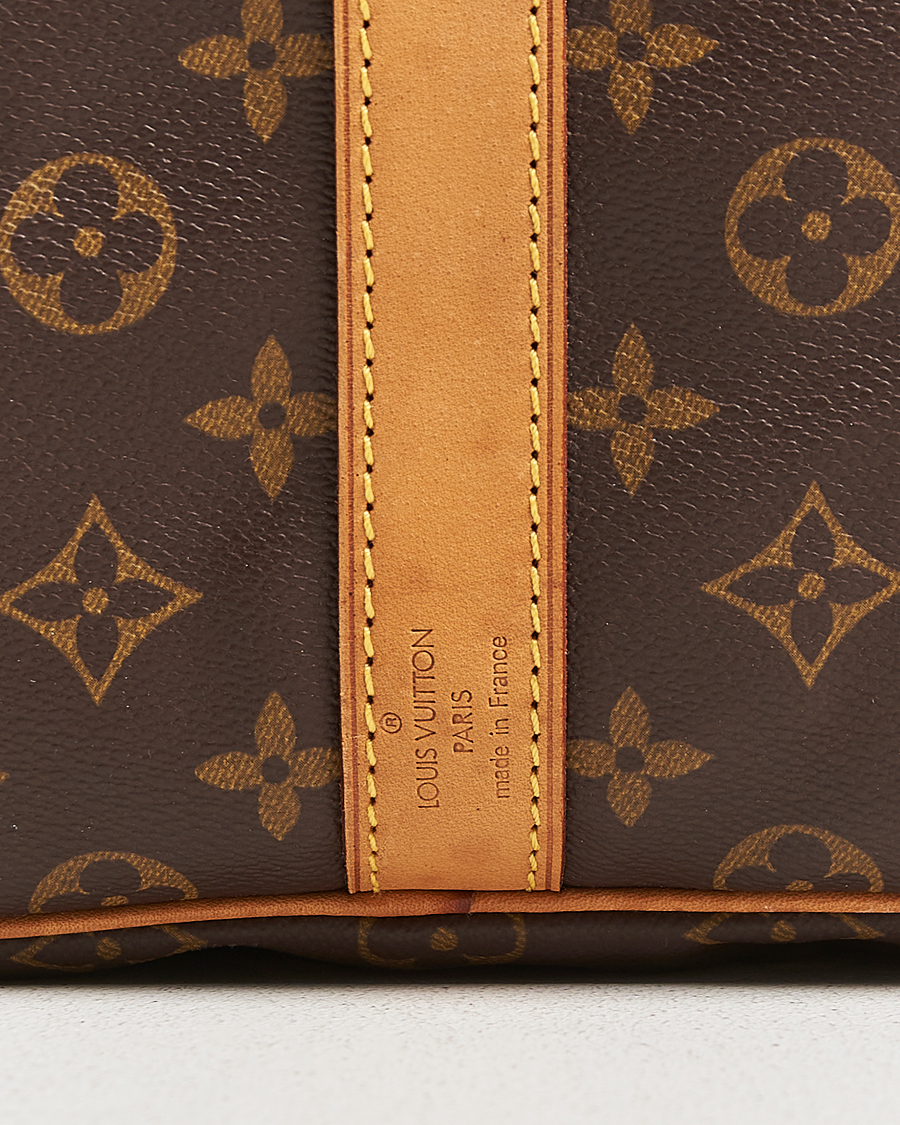 Mies | Louis Vuitton Pre-Owned Keepall Bandouliére 55 Monogram | Louis Vuitton Pre-Owned | Keepall Bandouliére 55 Monogram