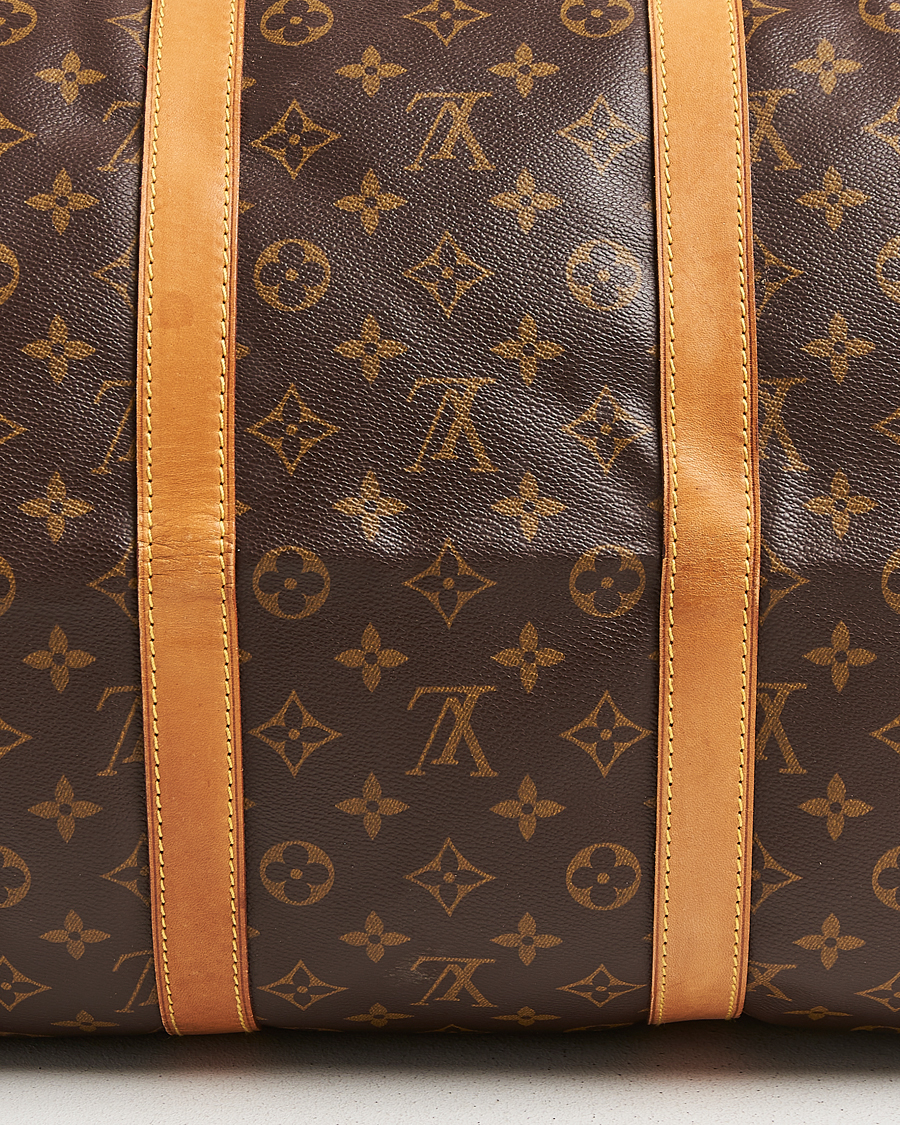 Mies | Louis Vuitton Pre-Owned Keepall Bandouliére 55 Monogram | Louis Vuitton Pre-Owned | Keepall Bandouliére 55 Monogram