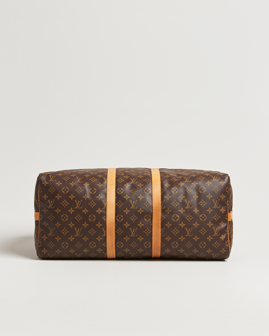 Mies | Louis Vuitton Pre-Owned Keepall Bandouliére 55 Monogram | Louis Vuitton Pre-Owned | Keepall Bandouliére 55 Monogram