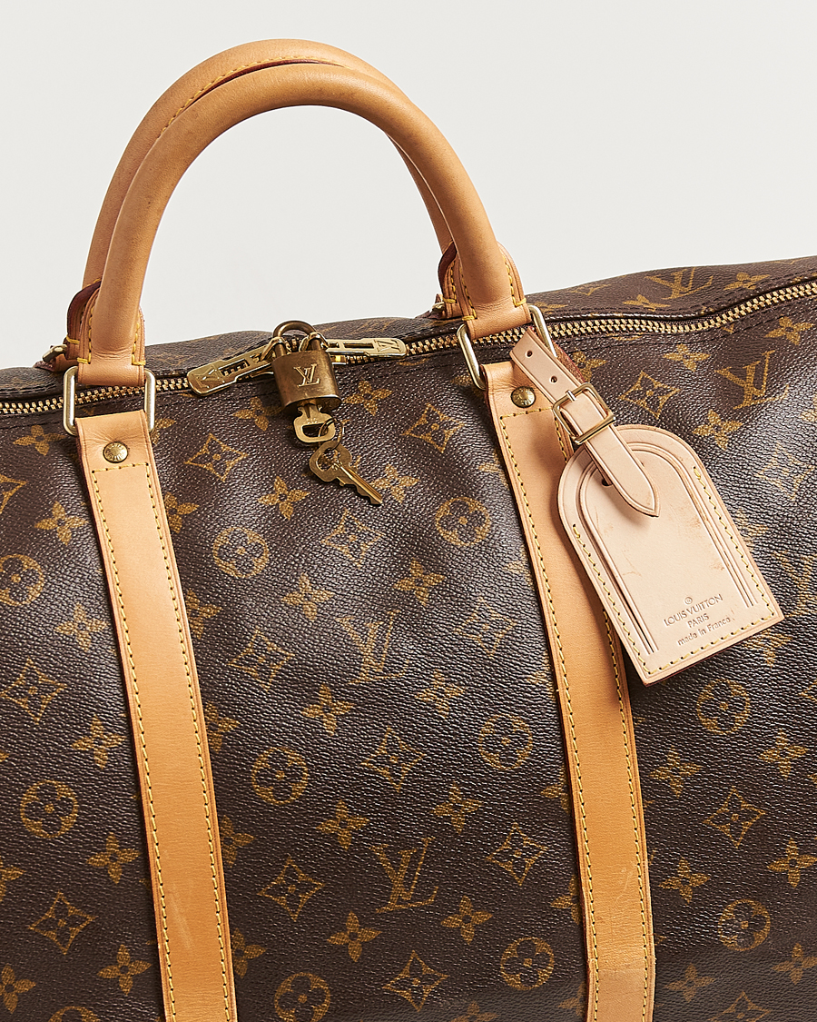 Mies | Louis Vuitton Pre-Owned Keepall Bandouliére 60 Monogram | Louis Vuitton Pre-Owned | Keepall Bandouliére 60 Monogram
