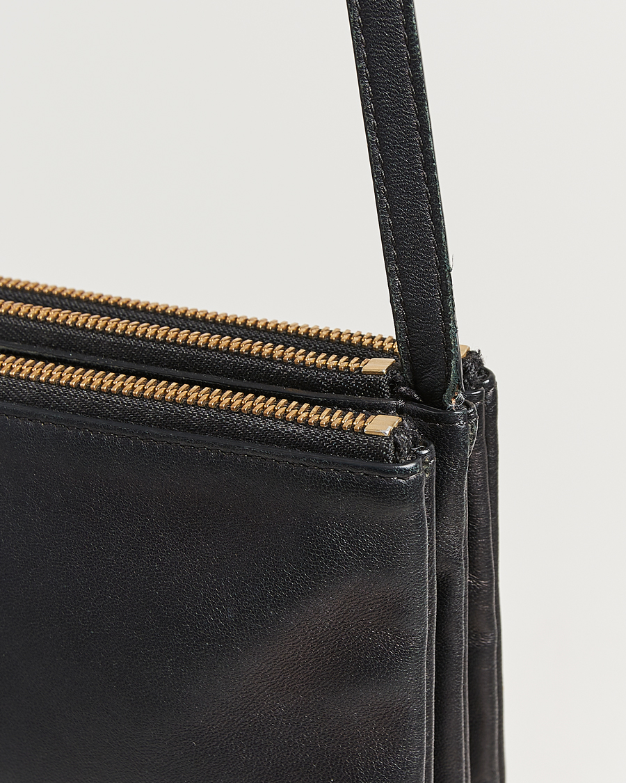 Mies | Celine Pre-Owned Trio Bag Small Leather Black | Celine Pre-Owned | Trio Bag Small Leather Black