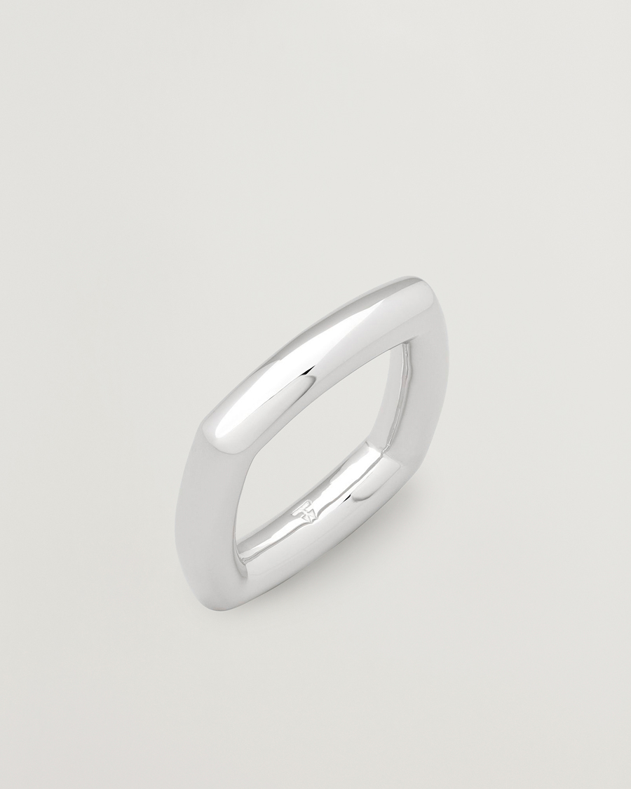 Mies | Korut | Tom Wood | Frame Ring Slim Silver
