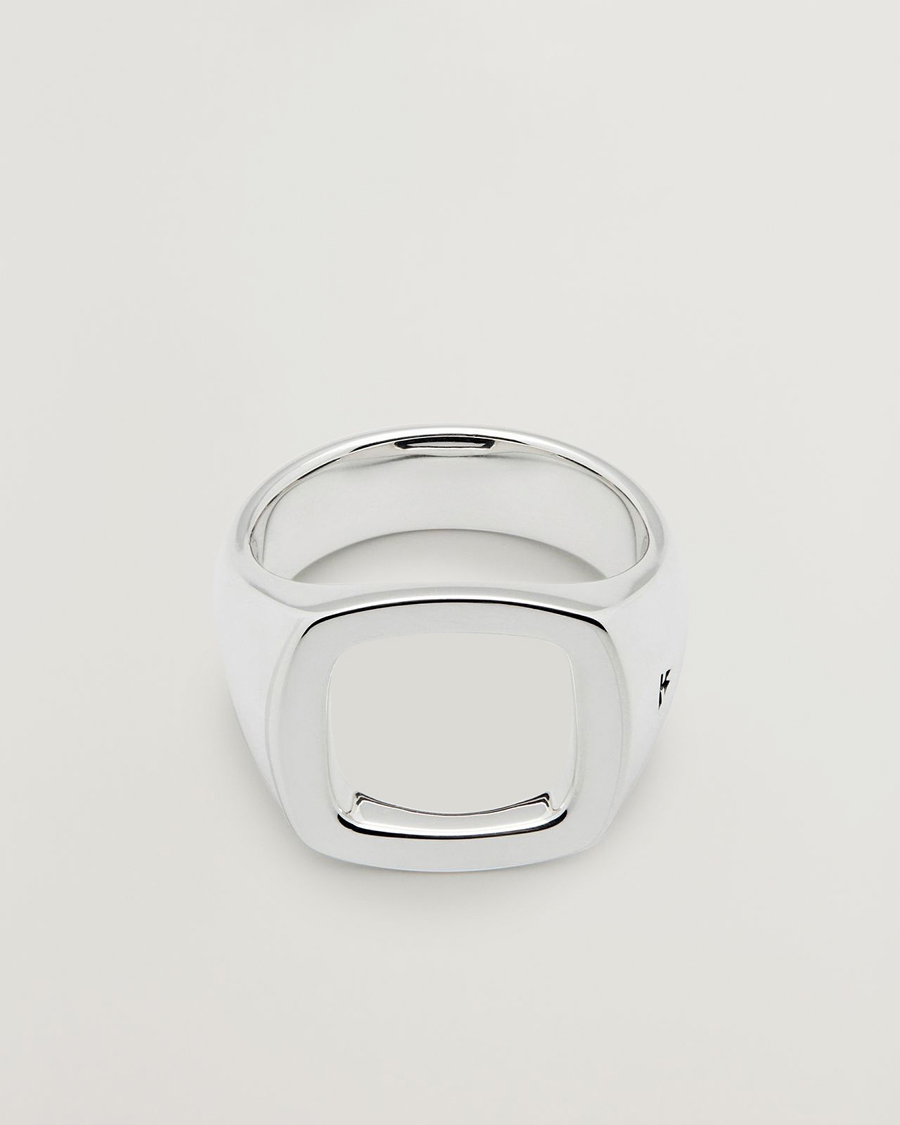 Mies | Korut | Tom Wood | Cushion Open Ring Silver