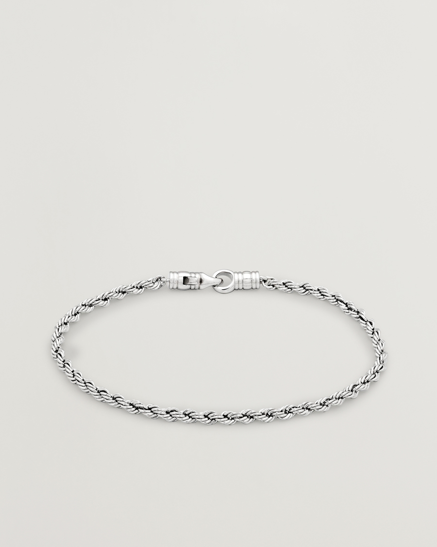 Mies | Korut | Tom Wood | Rope Bracelet Silver