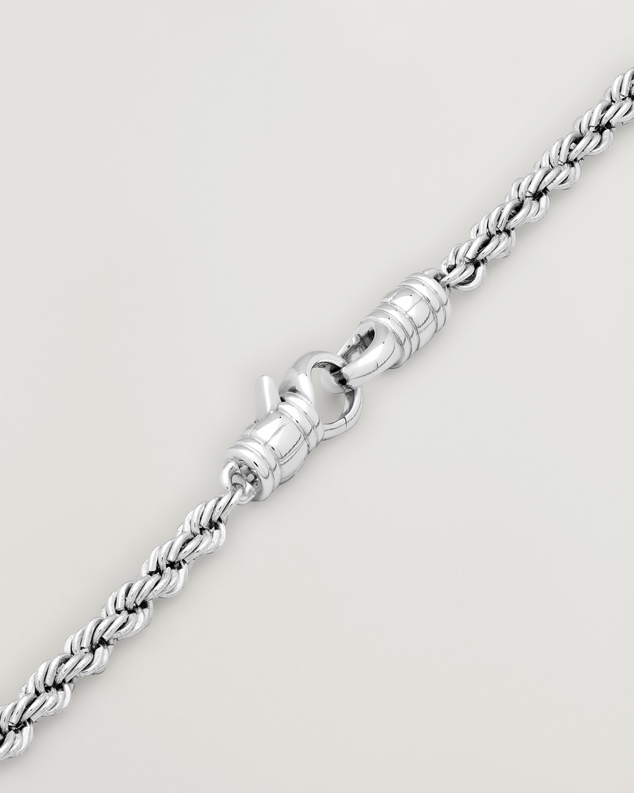 Mies | Korut | Tom Wood | Rope Bracelet Silver