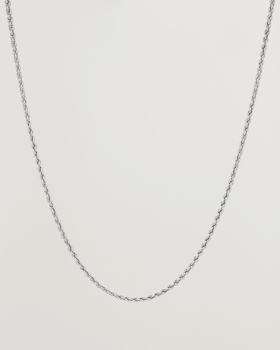 Mies | Korut | Tom Wood | Rope Chain Silver