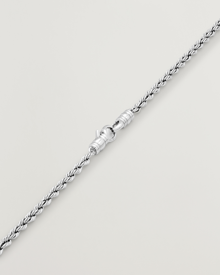 Mies | Korut | Tom Wood | Rope Chain Silver