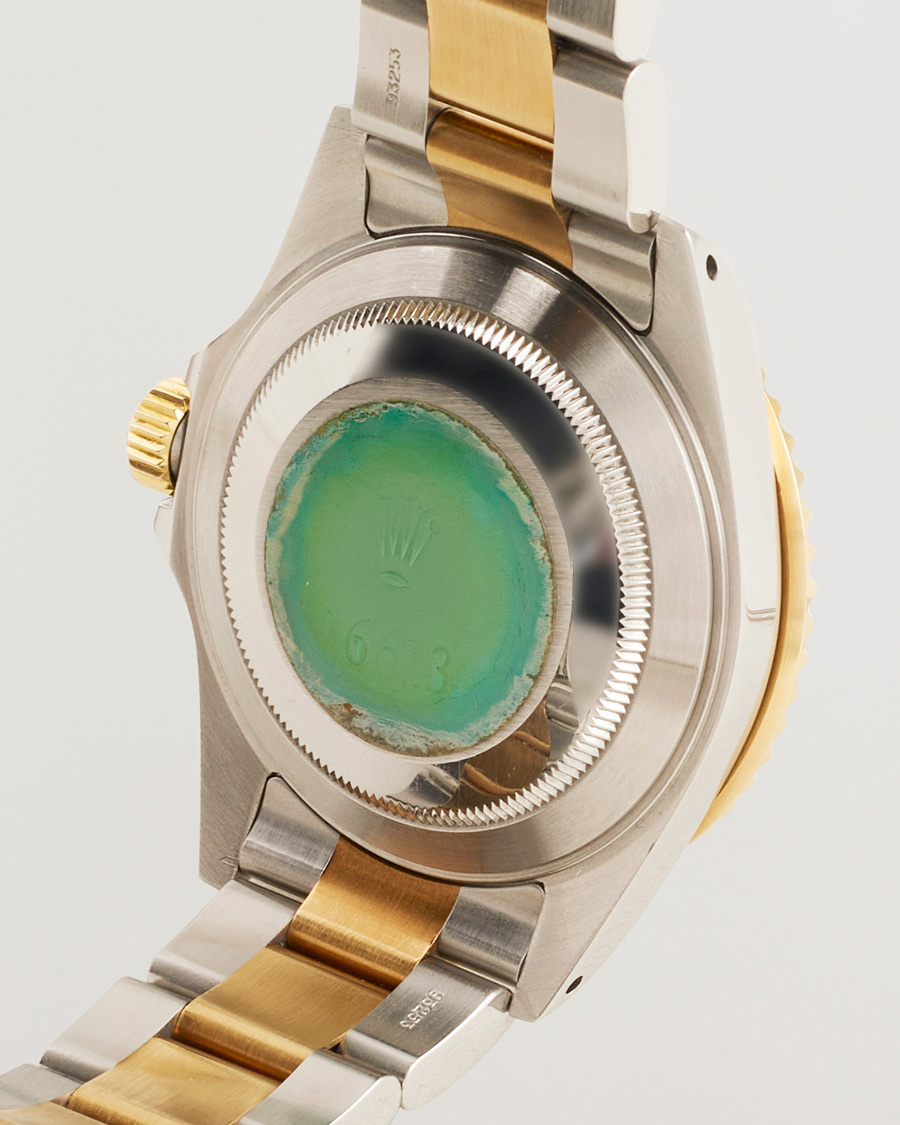 Mies | Rolex Pre-Owned Submariner Oyster Perpetual Two Tone Black | Rolex Pre-Owned | Submariner Oyster Perpetual Two Tone Black