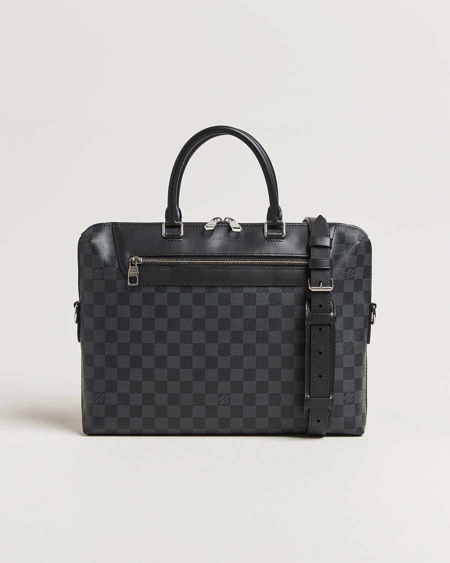 Mies | Louis Vuitton Pre-Owned Porte Documan Jules Damier Graphite | Louis Vuitton Pre-Owned | Porte Documan Jules Damier Graphite