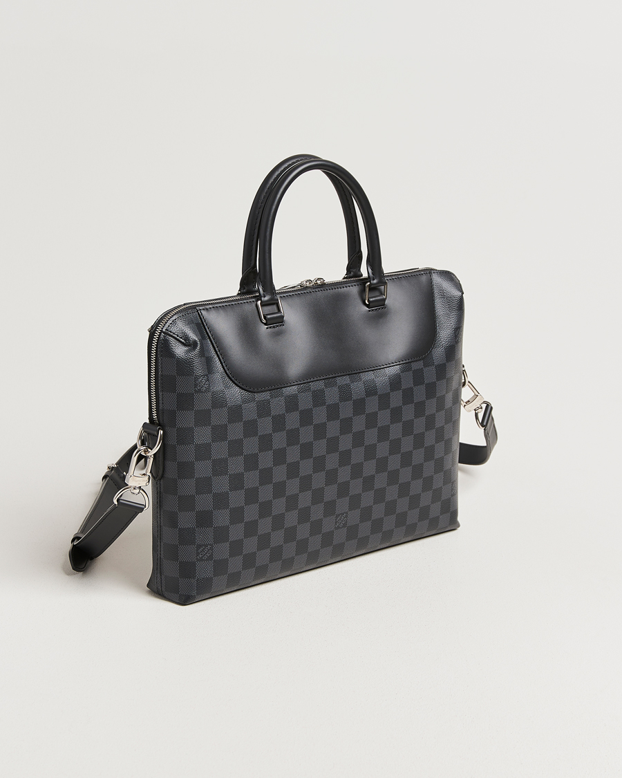 Mies | Louis Vuitton Pre-Owned Porte Documan Jules Damier Graphite | Louis Vuitton Pre-Owned | Porte Documan Jules Damier Graphite