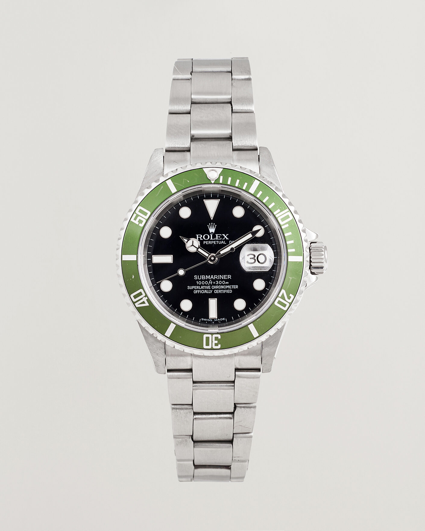 Mies | Pre-Owned & Vintage Watches | Rolex Pre-Owned | Submariner Date Kermit 