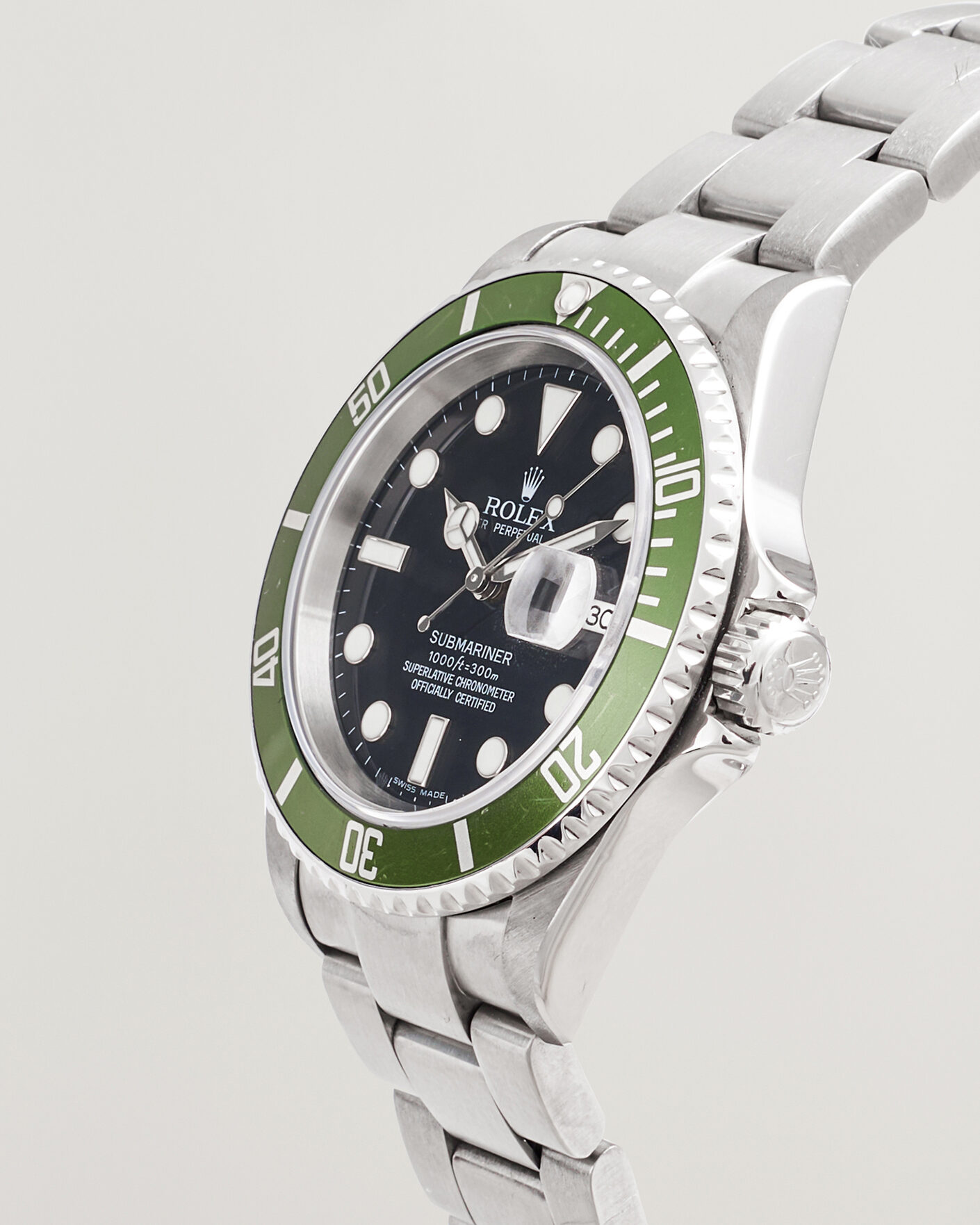 Mies | Pre-Owned & Vintage Watches | Rolex Pre-Owned | Submariner Date Kermit 