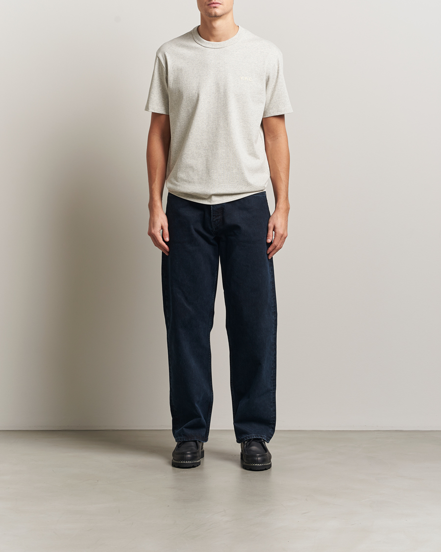 Mies | T-paidat | A.P.C. | Boxy Fit Petit VPC T-Shirt Mastic Chine