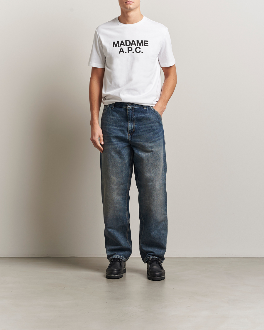 Mies | T-paidat | A.P.C. | Madame T-Shirt White