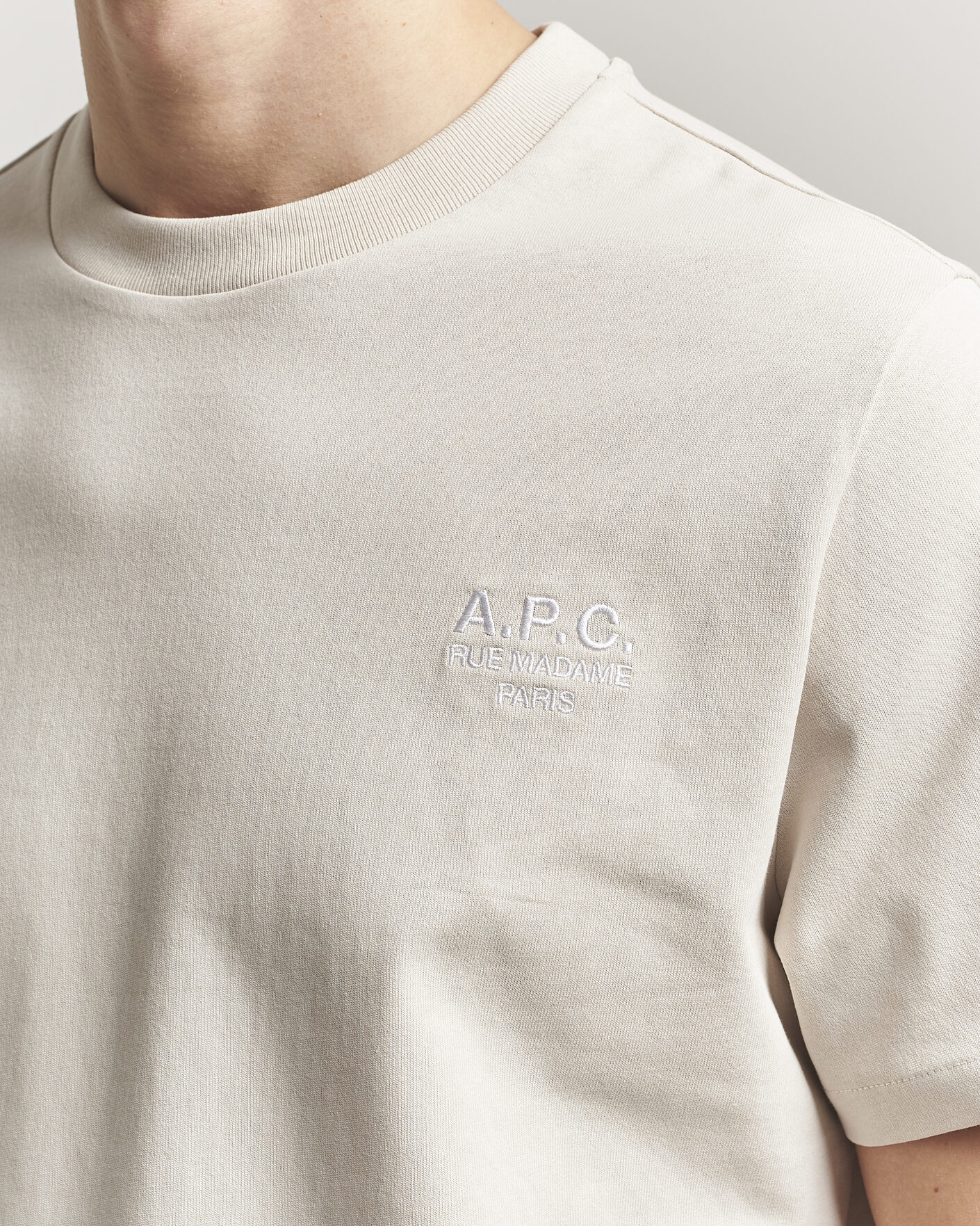 Mies | T-paidat | A.P.C. | Rue Madame T-Shirt Mastic