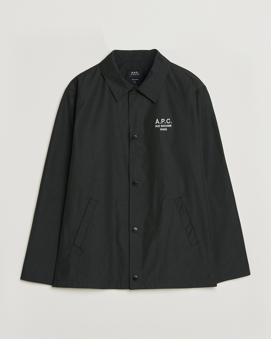 Mies | Takit | A.P.C. | Rue Madame Coach Jacket Black