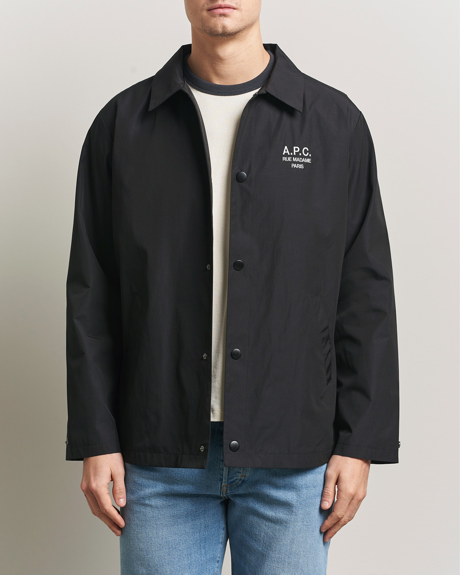 Mies | Takit | A.P.C. | Rue Madame Coach Jacket Black
