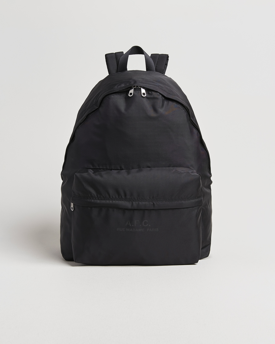 Mies | Laukut | A.P.C. | Backstage Nylon Cordura Backpack Black