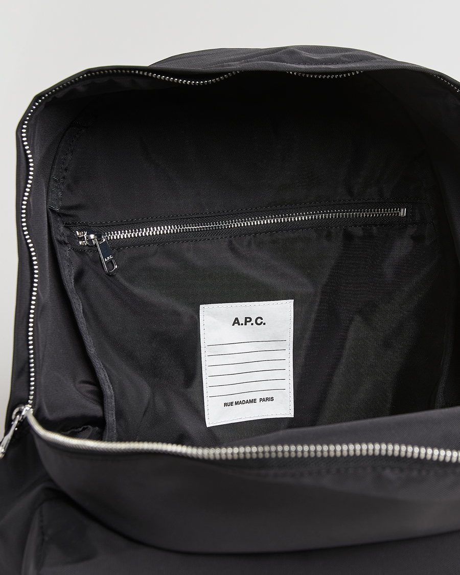 Mies | Laukut | A.P.C. | Backstage Nylon Cordura Backpack Black