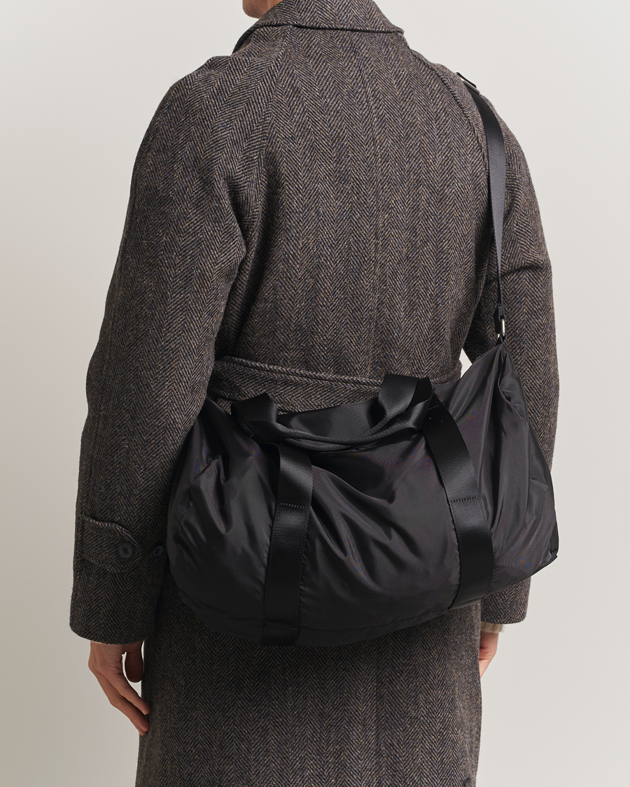 Mies | A.P.C. Backstage Nylon Cordura Gym Bag Black | A.P.C. | Backstage Nylon Cordura Gym Bag Black